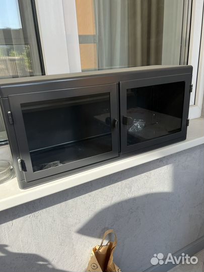 Шкаф навесной роскуг, темно-серый