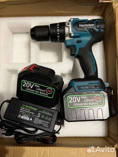 Комплект ледобура шуруповерт + Тонар Мотошторм 130