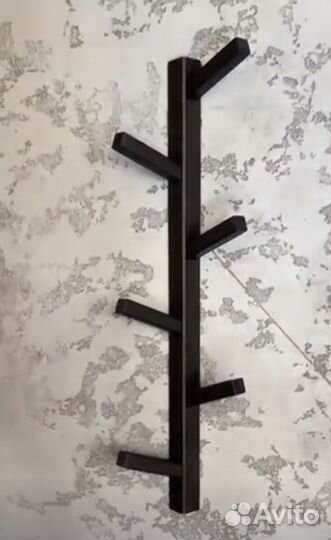 Вешалка Грин настенная, металлическая