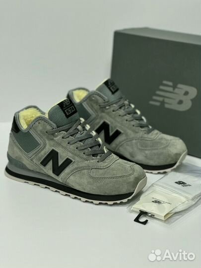 Кроссовки New Balance 574 с мехом