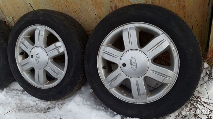 Колёса с Лады Ларгус. 185/65R15. Viatti и Dunlop