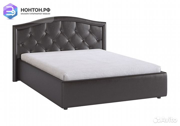 Кровать Верона 1.4 м шоколад