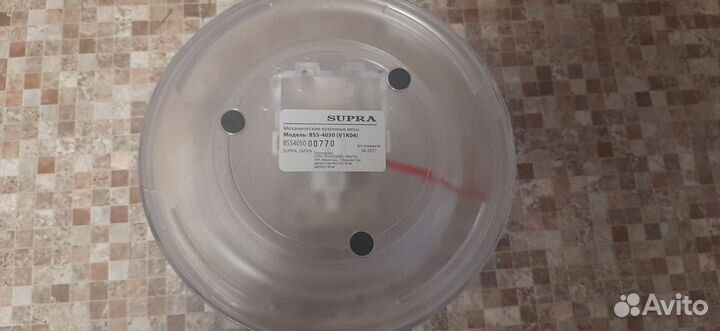 Весы кухонные механические