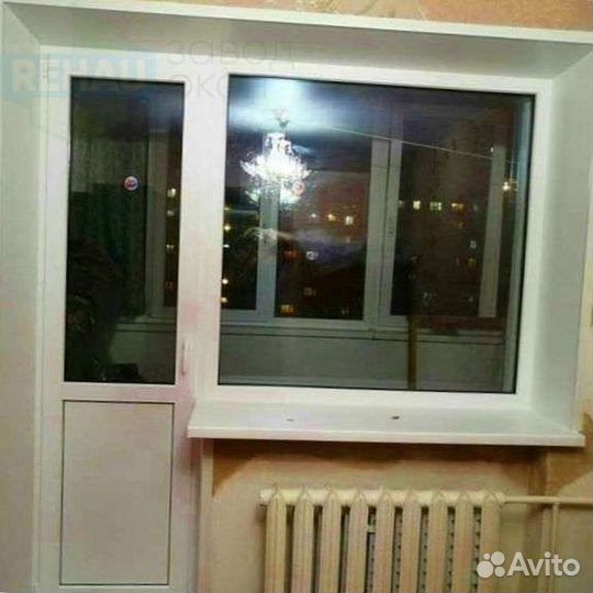 Пластиковое окно с установкой