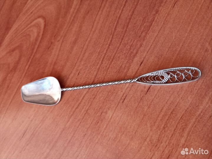 Кофейные мельхиор СССР и чайные в футляре СССР