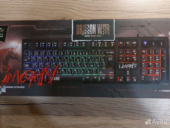 Игровая клавиатура qumo unicorn