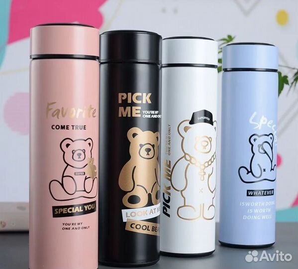 Термос с датчиком температуры