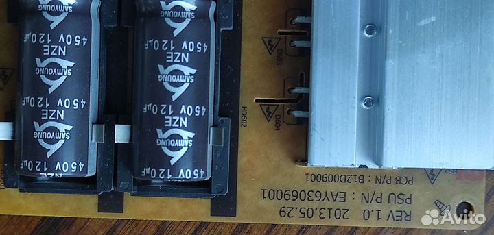 Плата питания EAY63069001