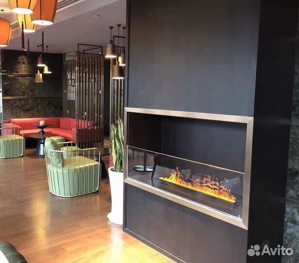 Паровой камин 100 см 3D