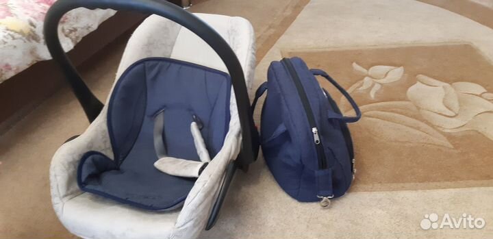 Детская коляска Verdi faster 3 в 1 (Синий)