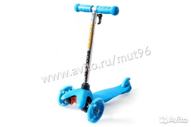 Самокат, 3-х колесный
