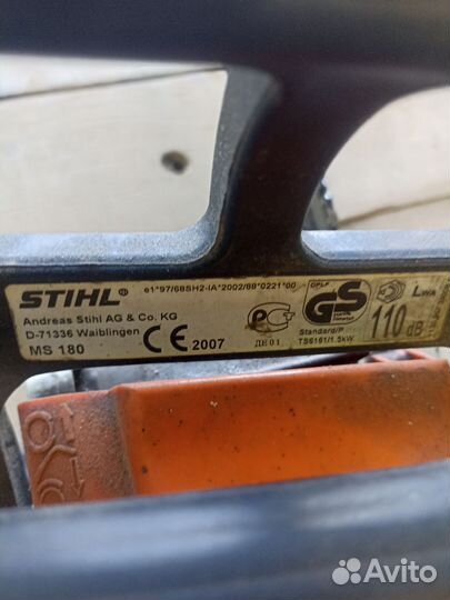 Бензопила stihl 180 бу