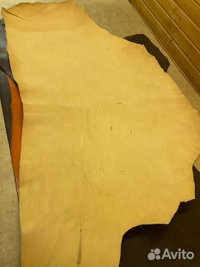Кожа растительного дубления, вороток 2,5 мм. 76 дм