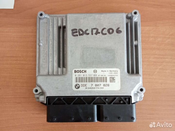 Блок управления двигателем bmw 1 серии