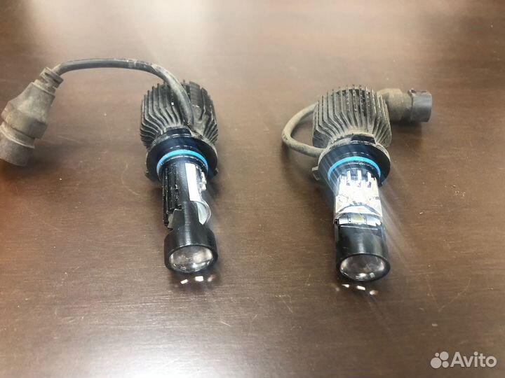 LED лампочки 9005 / HB3 ближний свет, линзы, б/у
