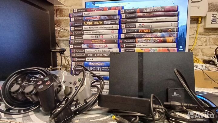 Sony playstation 2 slim чипованная