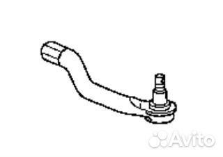 Наконечник рулевой honda ceho41