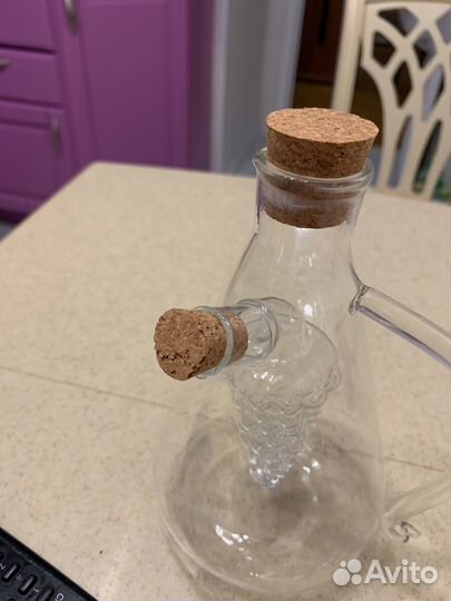 Сосуд для масла и уксуса 2в1