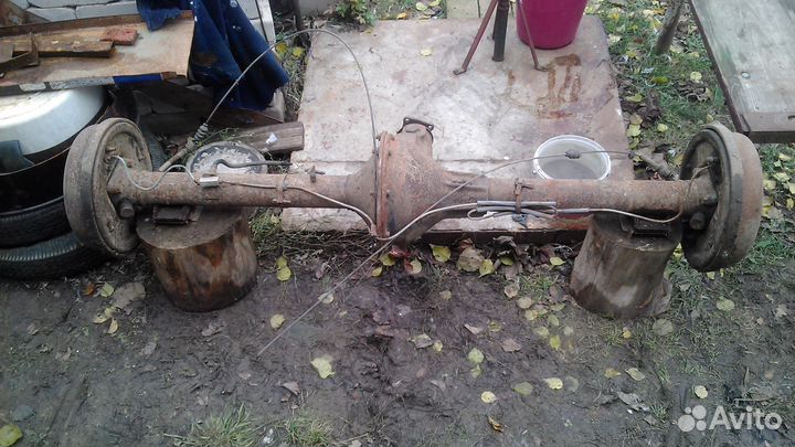 Задний мост газ 21