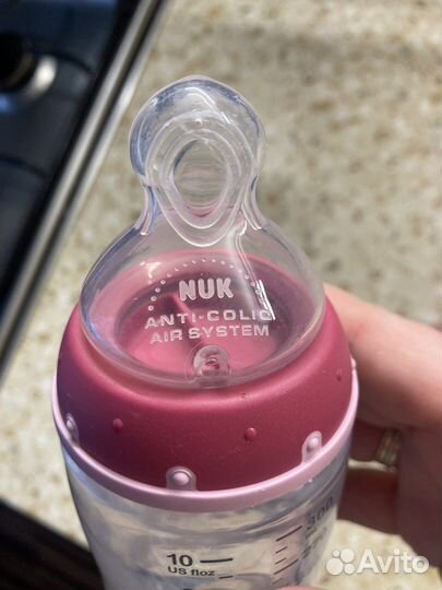 Бутылочка nuk новая