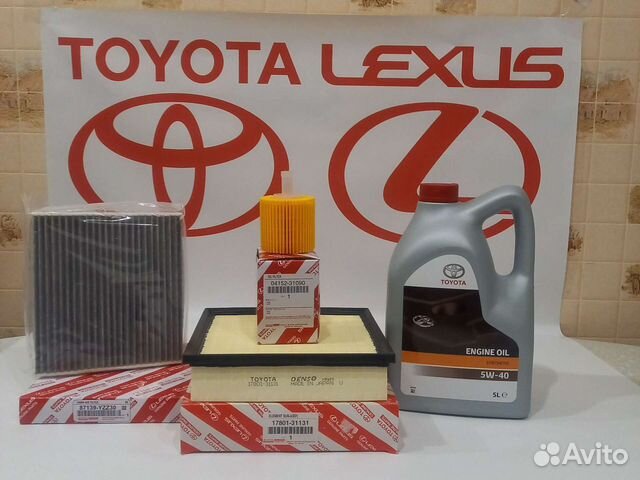 Комплект для то toyota venza 3.5л.2008-2016г