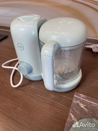 Пароварка блендер happy baby