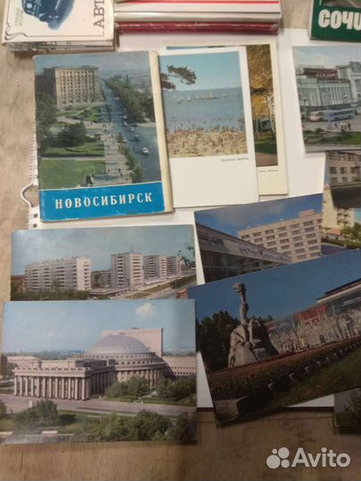 Наборы открыток СССР города