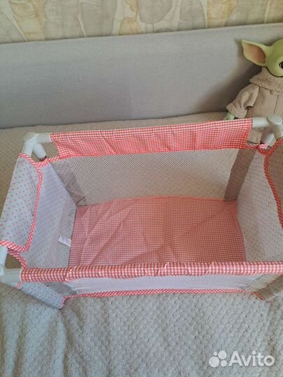 Кроватка игрушечная