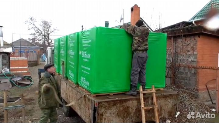 Газоблоки от произоводителя. Объём