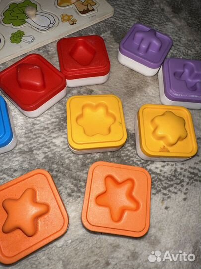 Развивающие деревянные игрушки