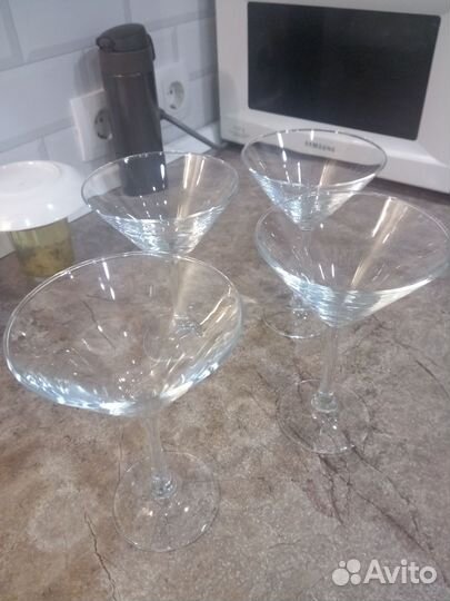 Бокалы коктельные турция