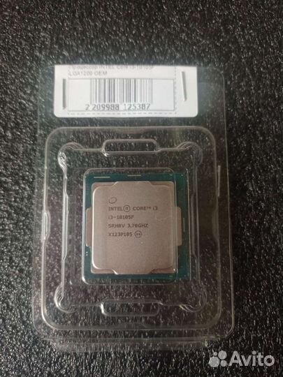 Процессор intel core i3 10105f OEM обмен