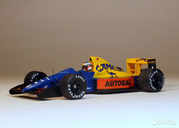 Tyrrell 018 - Jean Alesi (1989) 1/43 Spark