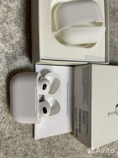 Беспроводные наушники apple airpods 3