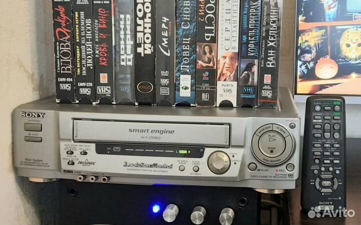 Видеомагнитофон Sony hi fi стерео легенда 90-х