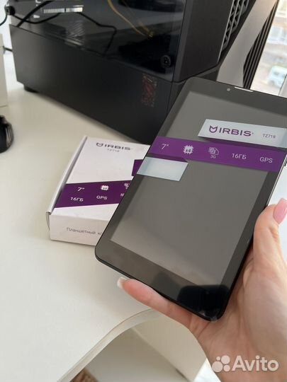 Планшет irbis TZ718