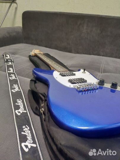 Электрогитара fender squier bullet mustang HH impb