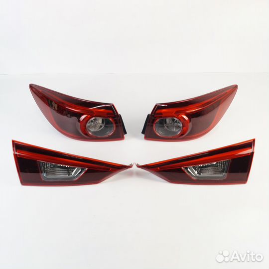 Комплект задних фонарей LED Mazda 3 2016-2019