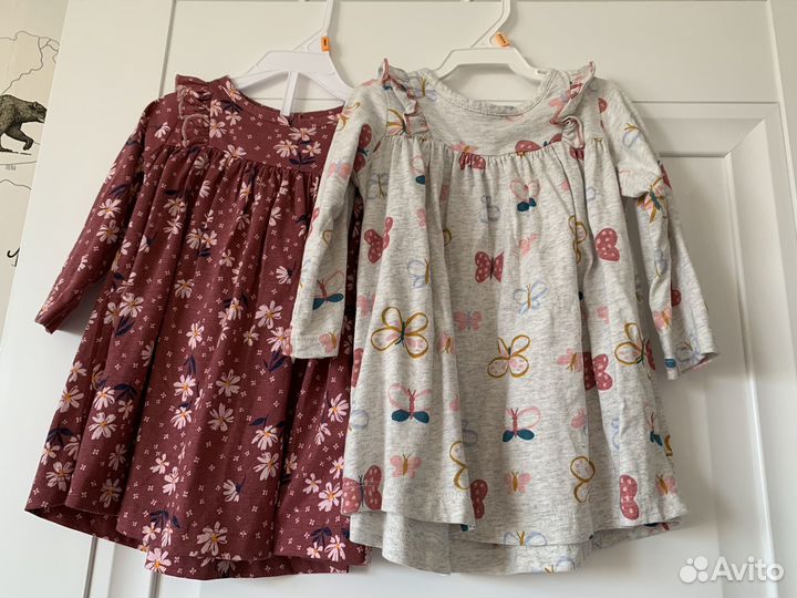 Платья carters 12, 18 мес