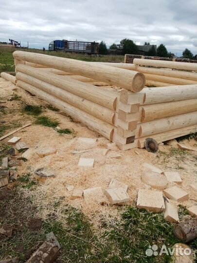 Сруб дома бани строительство