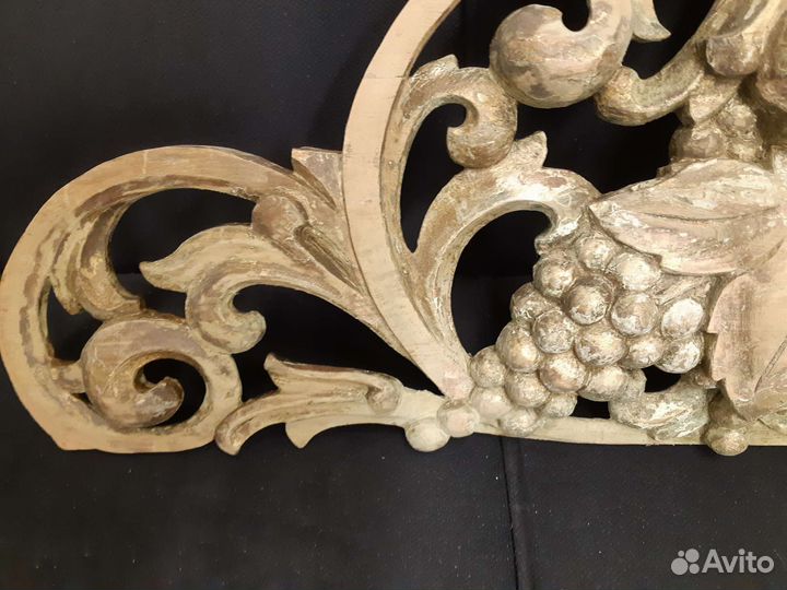 Старинное навершие, корона для мебели