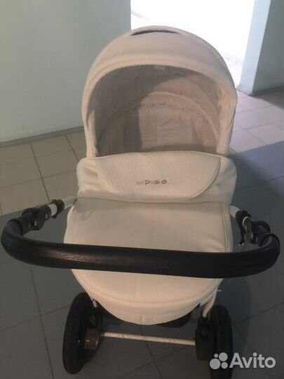 Коляска 2 в 1 эко кожа