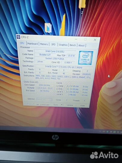Ноутбук hp ProBook G430 G3, core i3 6100