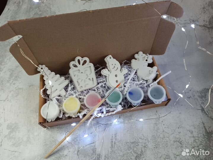 Гипсовые фигурки для раскрашивания