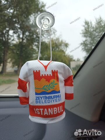 Пошив хоккейная майка в машину на зеркало подвески