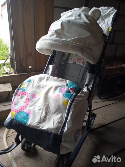 Детские зимние санки на колесах