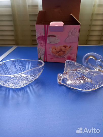Хрустальная конфетница