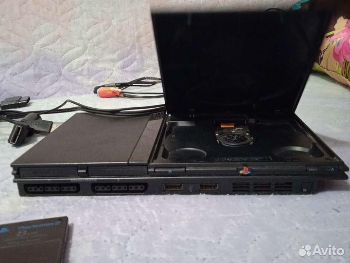 Игровая приставка sony playstation 2 бу