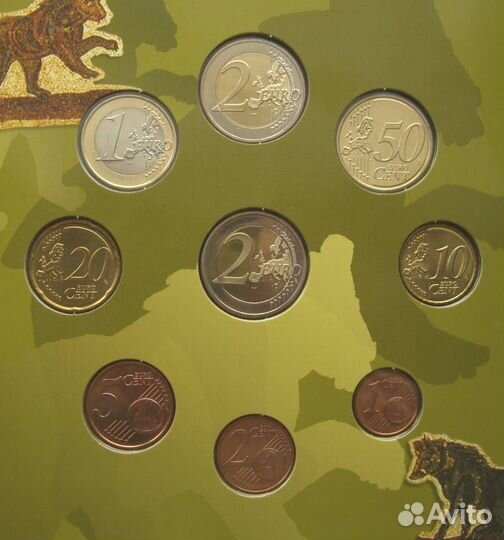 Кипр, годовой набор 2012, официальный