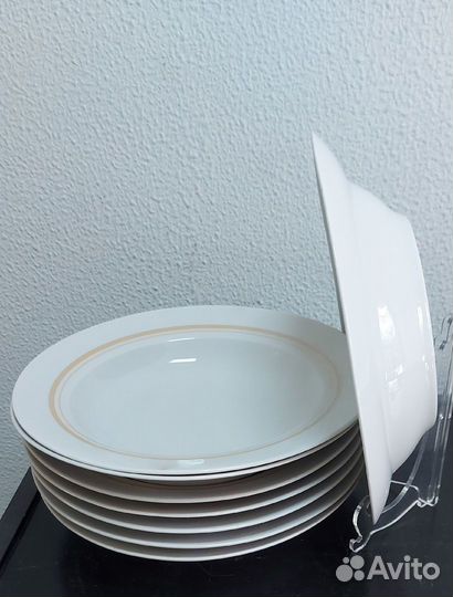 Фарфоровые тарелки Дулево